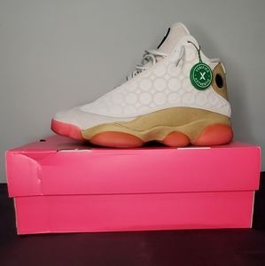 DEADSTOCK Jordan 13 Pink & Tan